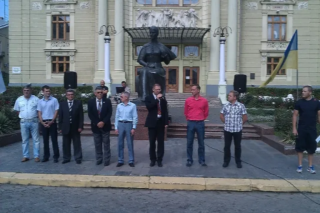 Сьогодні відбулось відкриття Чемпіонату України з велоспорту маутенбайк (фото) — фото 1